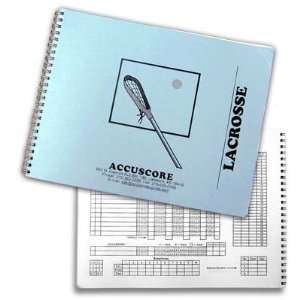  Accuscore Lacrosse Scorebook