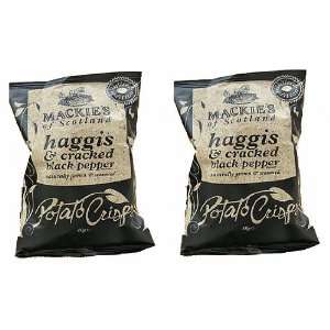 Haggis & Cracked Black Pepper Potato Chips (2 pack)  