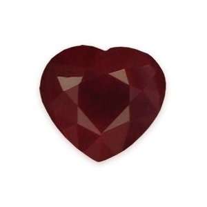  14cts Natural Genuine Loose Ruby Heart Gemstone 