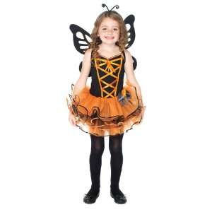 beautiful Butterfly, Includes Ribbon Trimmed Dress with Sequin Trimmed 