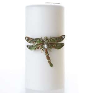  Wilco Home Green Dragonfly Candle Pin