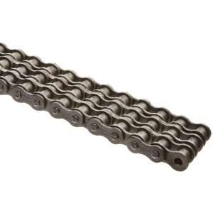 HKK RC050R3A ANSI 50 Triple Strand Roller Chain, Riveted, Carbon Steel 