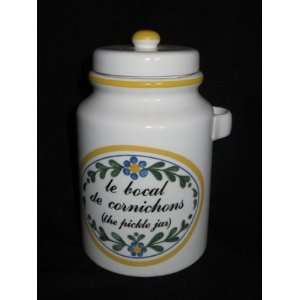  Sigma La Lecon de Francais Pickle Jar 