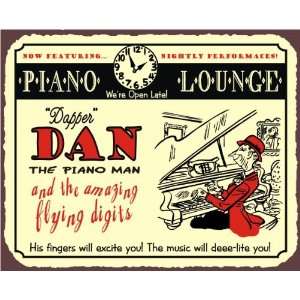  Dapper Dan Piano Bar Open Late Vintage Metal Piano Lounge 