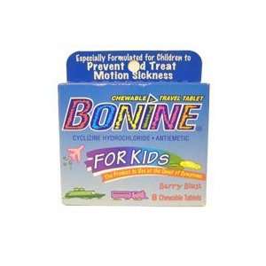  Bonine for Kids Motion Sickness Tablets, Berry Berry 