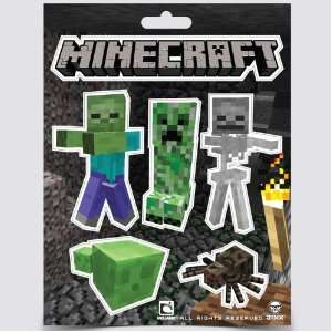 Minecraft Monsters Sticker Pack Toys & Games