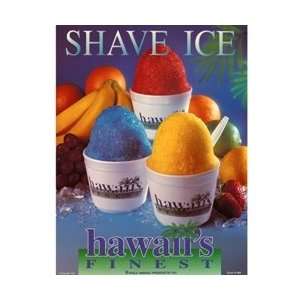  Gold Medal 1980 Hawaiis Finest Shave Ice Poster
