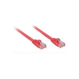   5Ft Cat5E 350Mhz Snagless Patch Cable Red Wire Ul Verified Molded Boot