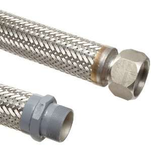 Unisource SF21 Stainless Steel Flexible Metal Hose Assembly, 3/8 
