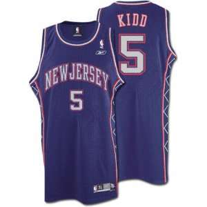  Jason Kidd Navy Reebok NBA Swingman New Jersey Nets Jersey 