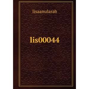  lis00044 lisaanularab Books
