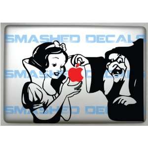 Snow White w/ Wicked Witch and Red Apple Vinyl Macbook Apple Laptop 