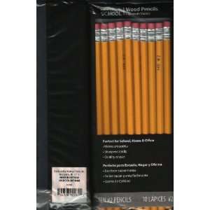  Back to School Wood Pencils Hb #2 (10 Pencils/pack 