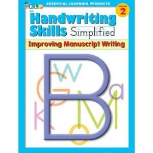 Essential Learning Products 0226 30 Handwriting Skills Book Grade 2 