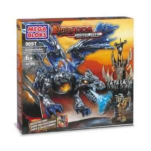  Mega Bloks Dragons Metal Ages  Screech Lurker Antimony 