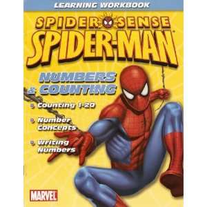  Spider Man Numbers & Counting Workbook 