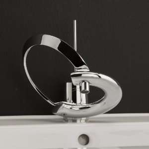  Lacava 0510 CR Deck mount single hole faucet in Polished 