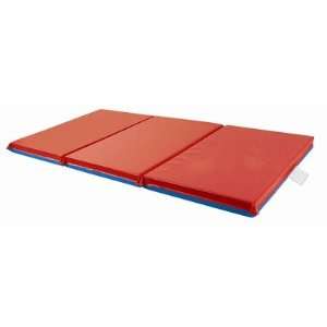  ECR4Kids ELR 0574 3 Fold 1 Thick Rest Mat (Red & Blue 