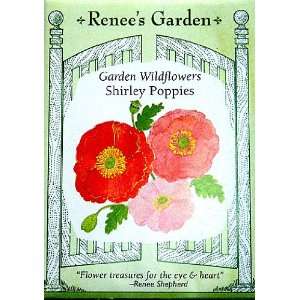  Renees Shirley Poppies 1400 Seeds Patio, Lawn & Garden
