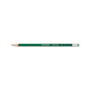  Earth Write Woodcase Pencil, HB #2, Green Barrel, Dozen 
