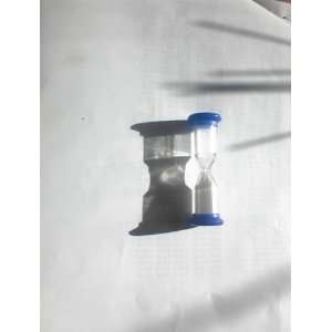  ONE MINUTE SAND TIMER 3 Inches Tall for Games Dark Blue 