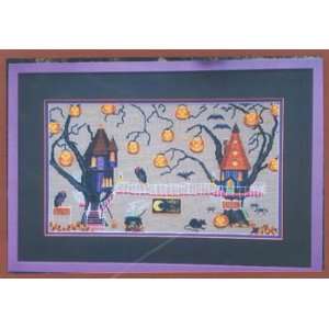  Witch Hollow Tree Houses   Cross Stitch Pattern Arts 