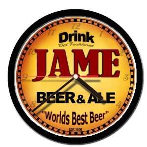  JAME beer and ale cerveza wall clock 