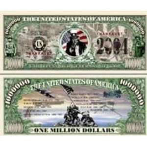   Of War   Thanks A Million Dollar Bill Case Pack 100 Toys & Games