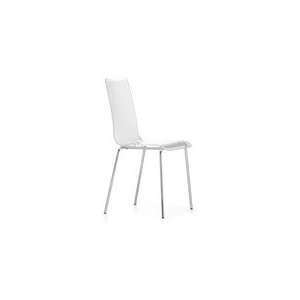  Zuo Modern Stripy Dining Stackable Chair   100300