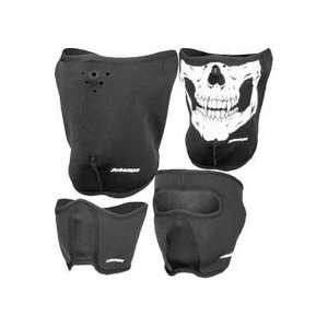  Schampa Fleeceprene Masks Half Mask Black Automotive