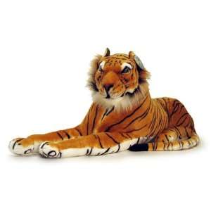  World Safari Lifesize Plush Tiger With Sound [Toy] Office 