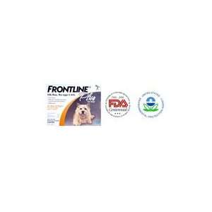  Frontline Plus for Dogs 12 Pack Singles, 11 22 lbs Orange 