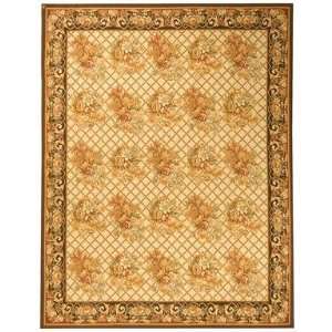  Due Process Aubusson Lyon Ivory Charcoal 8 X 10 Area Rug 