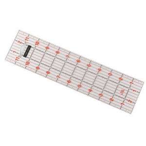   Inch by 12 Inch Acrylic Ruler with Grid Arts, Crafts & Sewing