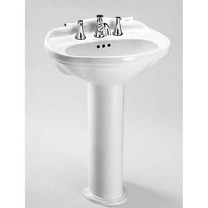  TOTO LPT754.8 Whitney Pedestal Bathroom Sink Sink with 8 