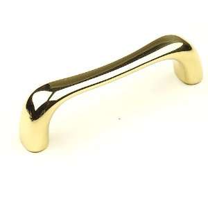  Century Hardware 13033 4 Plymouth Solid Brass Pull, Brass 