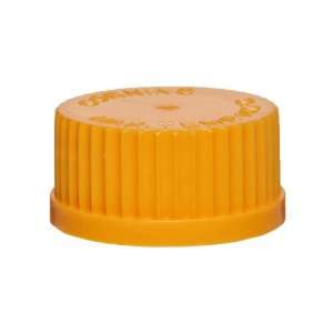Corning 1395 45LTC Orange Polypropylene GL45 Screw Cap with Plug Seal 
