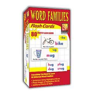  11 Pack REMEDIA PUBLICATIONS WORD FAMILIES PHOTO FLASH 