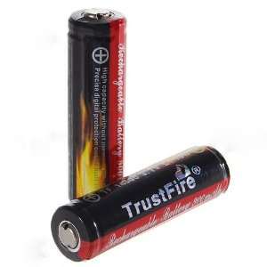  Protected 14500 3.7V 900mAh Rechargeable Lithium Batteriesed 14500 