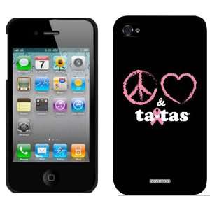  Save the Tatas   Peace, Love, & Ta tas design on AT&T 