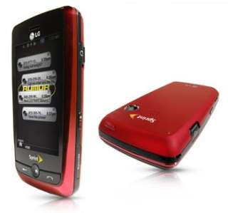  LG Rumor Touch Phone, Red (Sprint) Cell Phones 