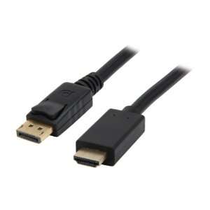  15 ft. DisplayPort to HDMI® 28 AWG Cable Electronics