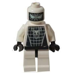  Custom White Spiderman on Lego Mini Figure ( Professional 