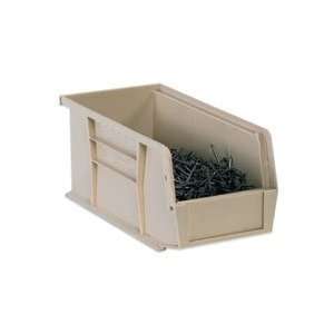  BOXBINP1816V   161/2 x 18 x 11 Ivory Plastic Stack Hang 