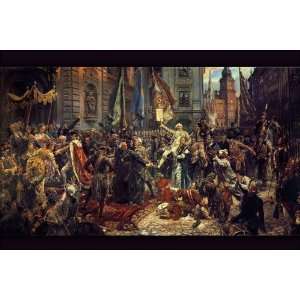   Polish Constitution of May 3, 1791, by Jan Matejko   24x36 Poster