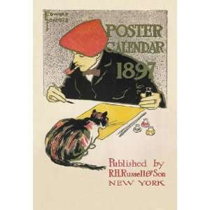  Poster Calendar 1897 20x30 poster