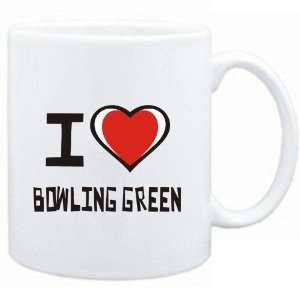 Mug White I love Bowling Green  Usa Cities Sports 