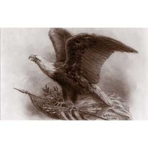  Eagle Wallpaper 1920x1200 (sepia)