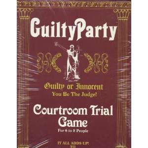  Guilty Party; The Courtroom Trial Game 