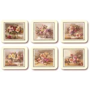  Old Fashioned Roses   Set of 6 Coasters